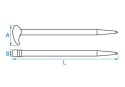 ŁYŻKA MONTAŻOWA 151mm
