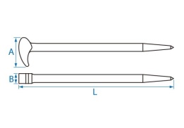 ŁYŻKA MONTAŻOWA 305mm