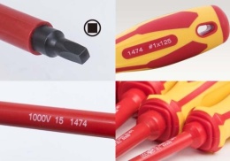 14740206 - WKRĘTAK IZOLOWANY Z KOŃCÓWKĄ KWADRATOWĄ RB2 x 150mm