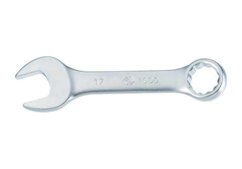 10D0-16 - KLUCZ PŁASKO-OCZKOWY KRÓTKI 16mm x 125mm