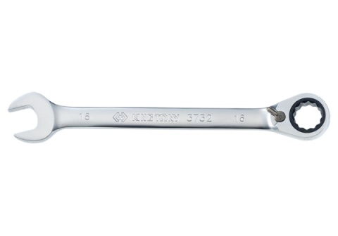 PROMOCJA - 373216S - KLUCZ PŁASKO-OCZKOWY Z GRZECHOTKĄ DWUKIERUNKOWĄ 72 ZĘBY 178 x 1/2"