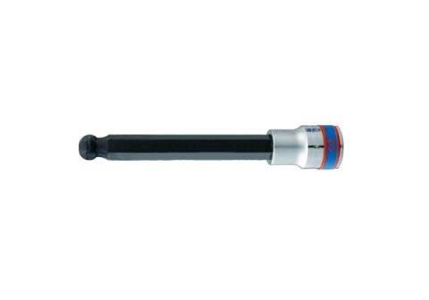 40D006 - NASADKA DŁUGA 1/2" Z KOŃCÓWKĄ HEX Z KULKĄ H6 x 140mm