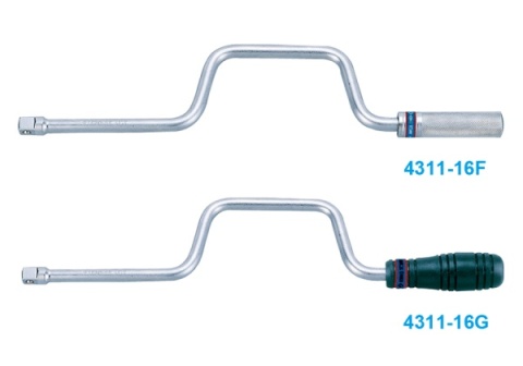4311-16G - POKRĘTŁO - KORBA 1/2" UCHWYT GUMOWY