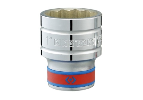 433013SR - NASADKA KRÓTKA 1/2" CALOWA 13/32" x 37mm 12-kąt. Cr-v