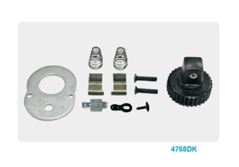 4768-10G - GRZECHOTKA 1/2" 32 ZĘBY 250mm UCHWYT GUMOWY