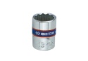 233006M - NASADKA KRÓTKA 1/4" 6mm x 24mm, 12-kąt. Cr-V